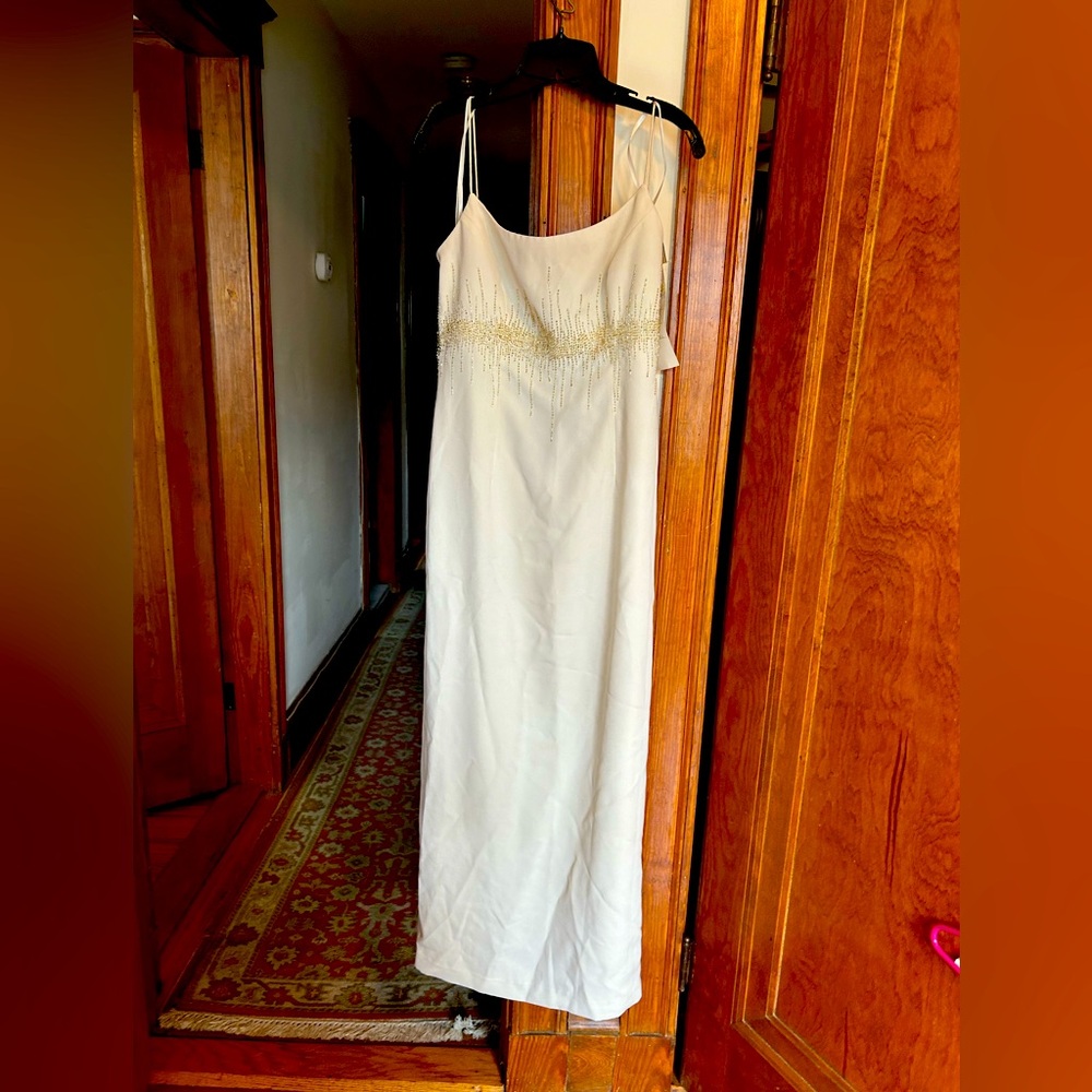 Elegant White Maxi Dress Marie St. Claire